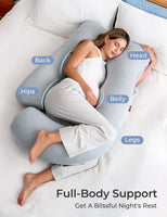 Huggable - U Shaped Maternity Body Pillow