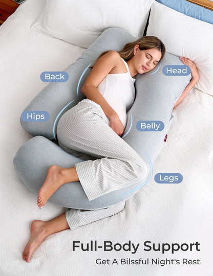 Huggable - U Shaped Maternity Body Pillow