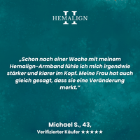 Hemalign™ Hämatit-Armband – Für spürbar mehr männliche Energie