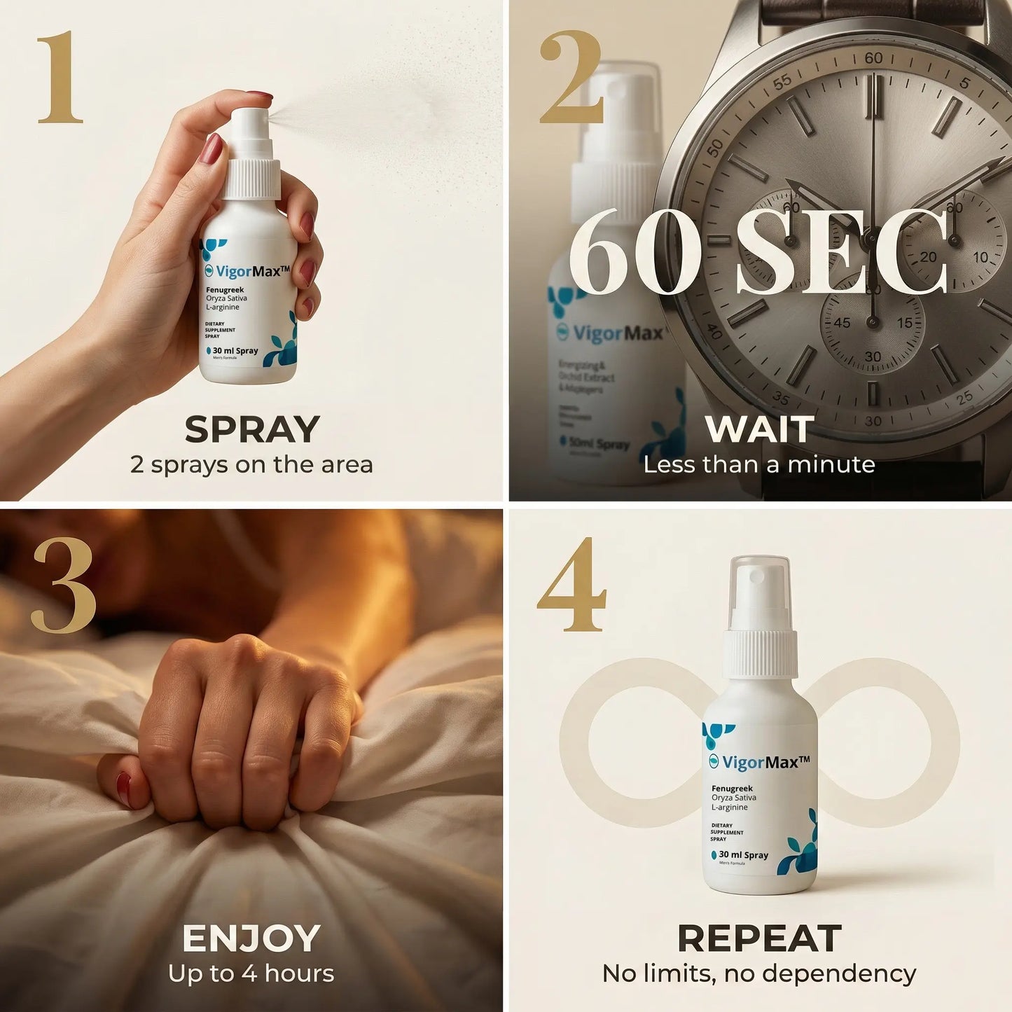 VigorMax Sexual Performance Spray